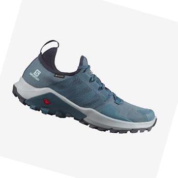 Salomon MADCROSS GORE-TEX Erkek Patika Koşu Ayakkabısı Mavi | TR 3505LIS